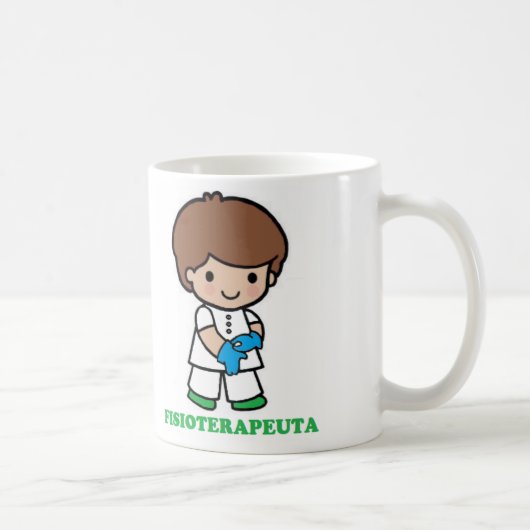 Mug Il effiloche de petit physiothérapeute (Droite)
