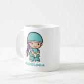 Mug Il effiloche de podóloga (Devant gauche)
