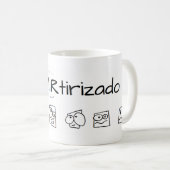 Mug Il effiloche de Toy MIRtirizado (Devant droit)