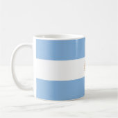 Mug il effiloche drapeau de l'Argentine (Gauche)