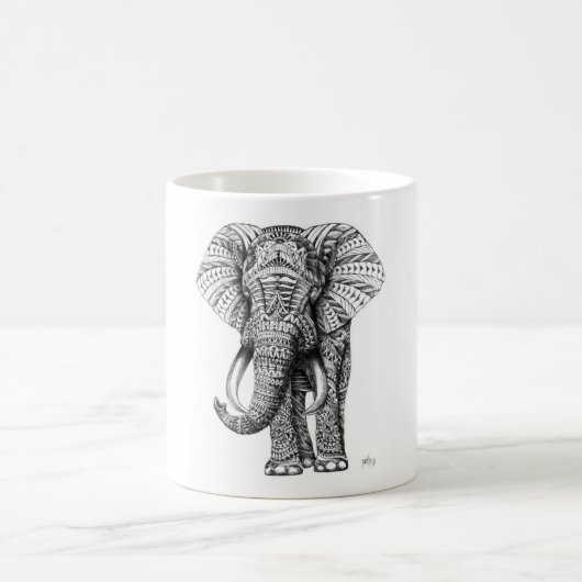 Mug il effiloche éléphant (Centre)