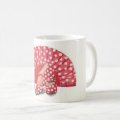 Mug Il effiloche Flamand de taches rouges (Devant droit)