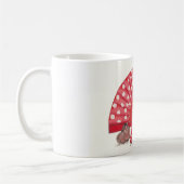 Mug Il effiloche Flamand de taches rouges (Gauche)
