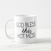 Mug Il effiloche Hot Mess (Gauche)
