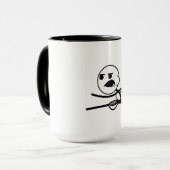 Mug Il effiloche Meme Céréale Guy (Devant gauche)