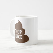 Mug Il effiloche Poop Juice (Devant gauche)