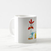 Mug Il effiloche Poule et Poussins (Devant gauche)