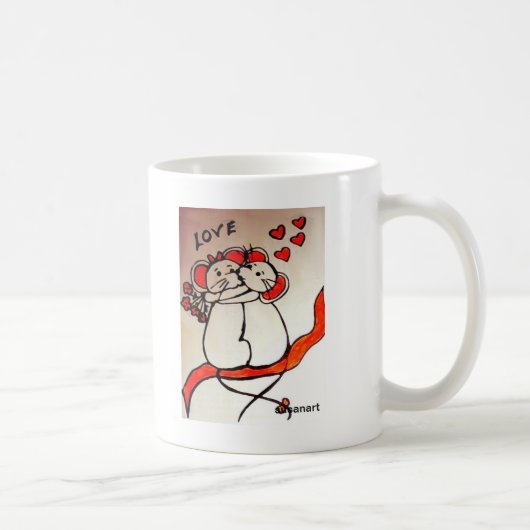Mug il effiloche pour San Valentin (Droite)