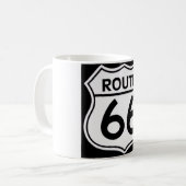 Mug Il effiloche « ROUTE 66 " (Devant gauche)