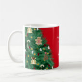 Mug Il effiloche - Sapin de Noël - Personnaliserable (Gauche)