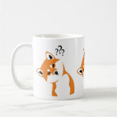 Mug Il effiloche Shiba inu douteux (Gauche)