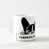 Mug Il effiloche Stalker Frenchie (Devant gauche)