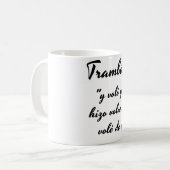 Mug Il effiloche trambolico phrase (Devant gauche)