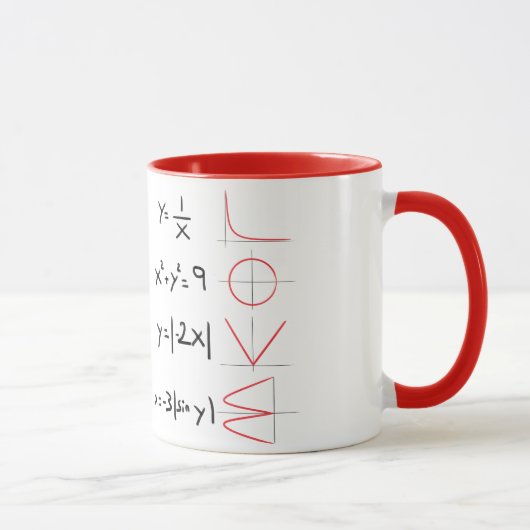 Mug Il effiloche une équation love (Droite)