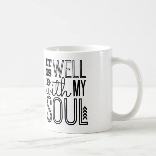 Mug Il est bien avec mon âme (Droite)