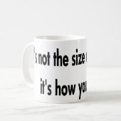 Mug Il est comment vous utilisez la lentille (Devant gauche)
