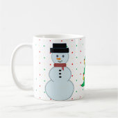Mug Il est contigu il effiloche de Noël (Gauche)