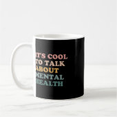 Mug Il est Cool de parler de sensibilisation à la sant (Gauche)