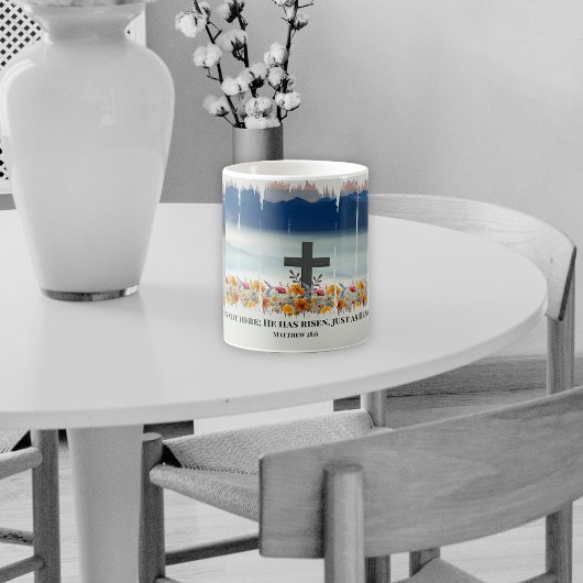 Mug Il Est Devenu Pâques Christian Brushstroke