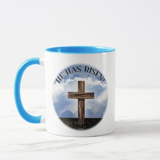 Mug Il Est Devenu Un Ciel De Croix Robuste (Gauche)