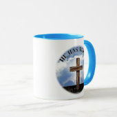 Mug Il Est Devenu Un Ciel De Croix Robuste (Devant droit)