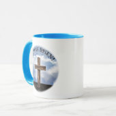 Mug Il Est Devenu Un Ciel De Croix Robuste (Devant gauche)