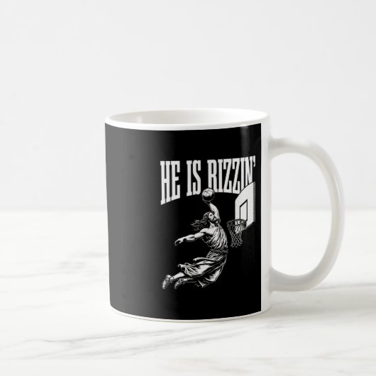 Mug Il est drôle de Rizzin Pâques Rizz Meme Sketll (Droite)