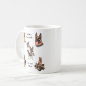 MUG IL EST FACILE AIMER LES BERGERS ALLEMANDS ! (Devant gauche)