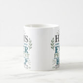 Mug Il est mon aide toujours présente Verset de la Bib (Centre)
