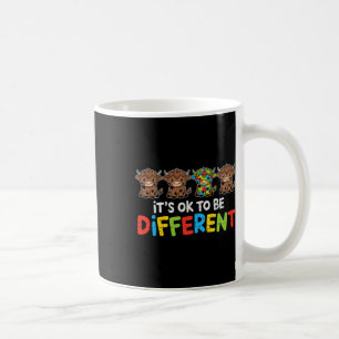 Mug Il Est Ok D'Être Différent Vache Heifer Sensibilis