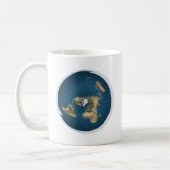 Mug Il est plat.  Non, vraiment (Gauche)
