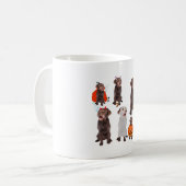 Mug Il est pour Halloween Labrador Dog (Devant gauche)