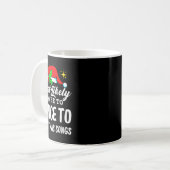 Mug Il Est Probable Que Danser À Des Chansons De Noël  (Devant gauche)