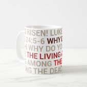 Mug Il est ressuscité (Devant gauche)