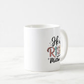 Mug Il Est Ressuscité Ado chrétien Fille Dieu Est Bon (Devant droit)