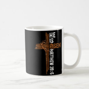 Mug Il est Ressuscité Bohème Pâques Chrétien Jésus