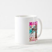 Mug Il Est Ressuscité Croix Jésus Pâques chrétien Reli (Devant droit)