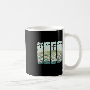 Mug Il Est Ressuscité Fleur sauvage Chrétien Heureux F