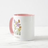 Mug Il Est Ressuscité Floral Pâques (Devant gauche)