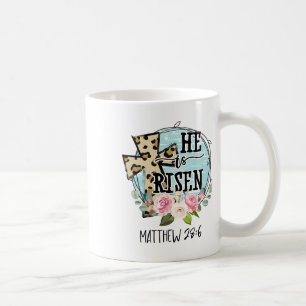 Mug Il Est Ressuscité Jésus Chrétien Joyeuses Pâques F