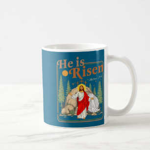 Mug Il est ressuscité Jésus chrétien joyeuses Pâques f
