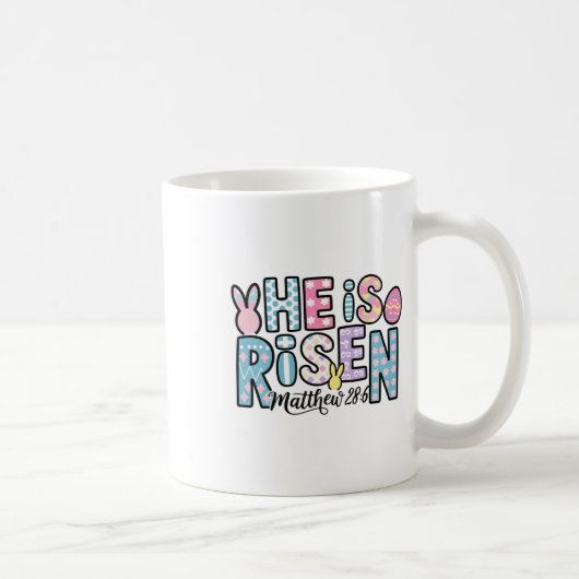 Mug Il Est Ressuscité Jésus Chrétien Joyeux Enfant De (Droite)