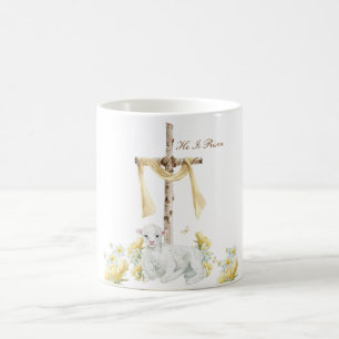 Mug Il Est Ressuscité Pâques Personnalisé Chrétien