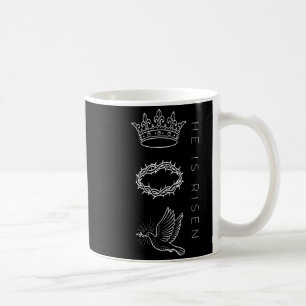 Mug Il est ressuscité religieux chrétien pour femmes h