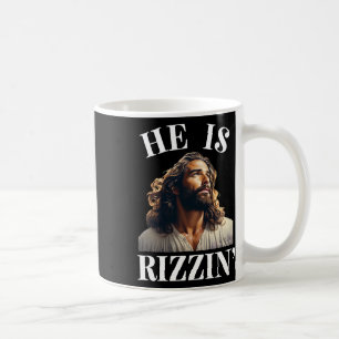 Mug Il Est Rizzin - Drôle Jésus chrétien Pâques Dit