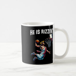 Mug Il Est Rizzin Jésus Sketll Pâques Pour Enfants Hom