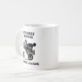 Mug Il est seulement illégal SI vous vous faites (Devant gauche)