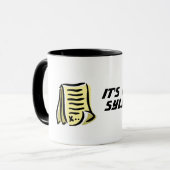 Mug Il est sur le programme (Devant gauche)