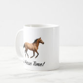 Mug Il est temps de cheval (Devant gauche)