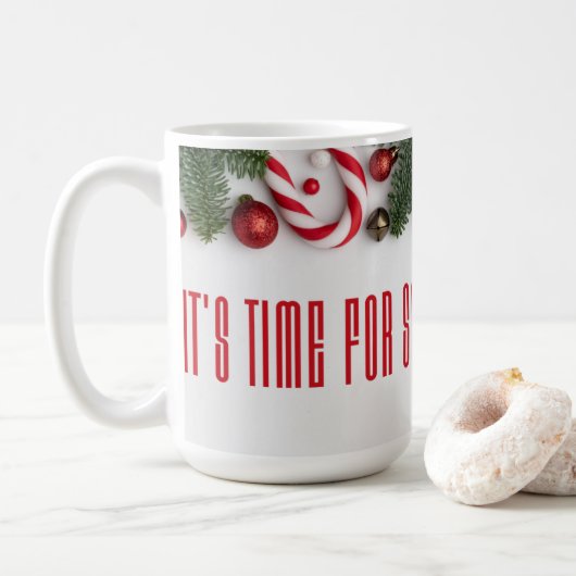 MUG IL EST TEMPS DE SE RÉCHAUFFER (Avec donut)